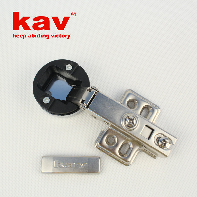 门业图片-五金kav智能家具配件 玻璃门液压铰链 35杯固装镜子阻尼合页 GS35H大弯/中弯/直铰图片